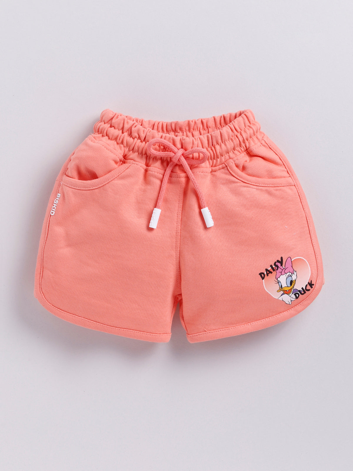 Biskid Girls Casual Disney Graphic Shorts - 2-Piece Set