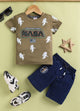 TODOS Boys NASA Graphic T-Shirt and Shorts Set