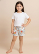 Girls Printed Cotton Summer Shorts